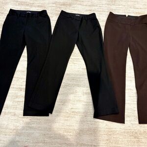 Express Black Editor Pants